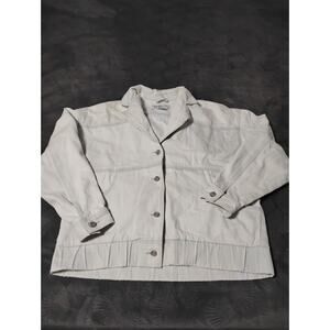 vintage Unique 80's S.B. II by Bitterman denim jacket SMALL Over Size Backpack